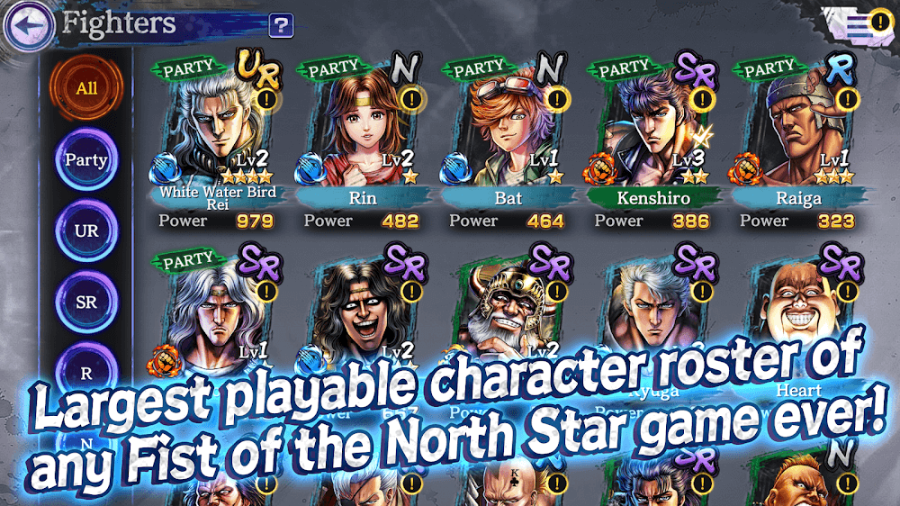 FIST OF THE NORTH STAR v5.11.0 MOD APK (Damage, One Hit, God Mode)