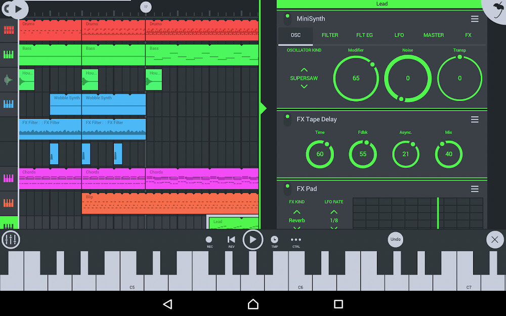 FL Studio Mobile v4.6.8 APK (Patched, Mod Free Purchase)