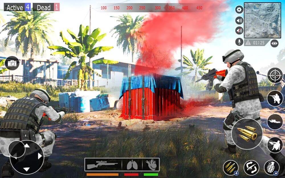 FPS Commando Shooting 3D v1.5 MOD APK (God Mode, One Hit, Speed)