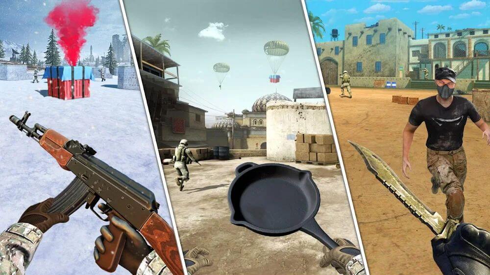 FPS Commando Shooting Games v9.4 MOD APK (Free Shopping, Speed)