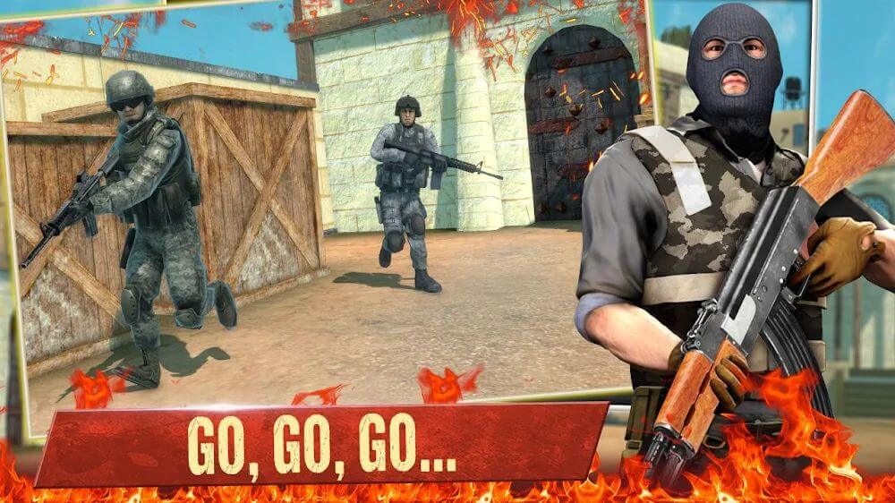 FPS Commando Shooting Games v9.4 MOD APK (Free Shopping, Speed)