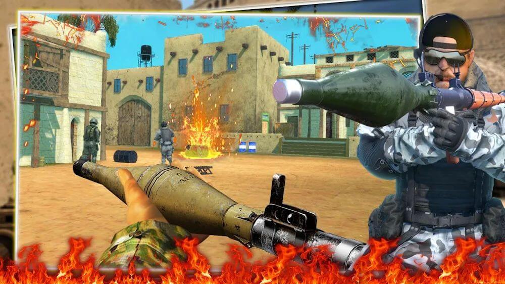 FPS Commando Shooting Games v9.4 MOD APK (Free Shopping, Speed)