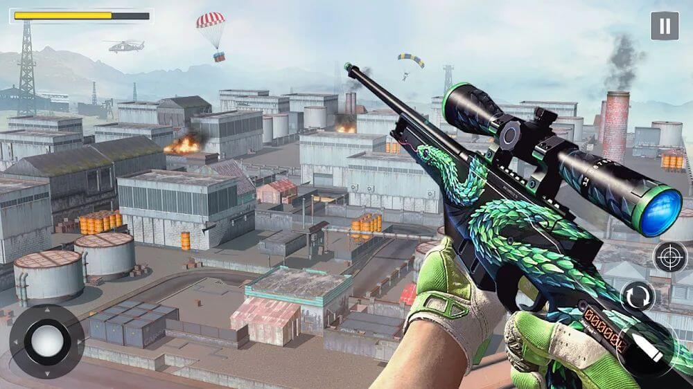 FPS Encounter Shooting v1.21.0.43 MOD APK (God Mode, Ammo)