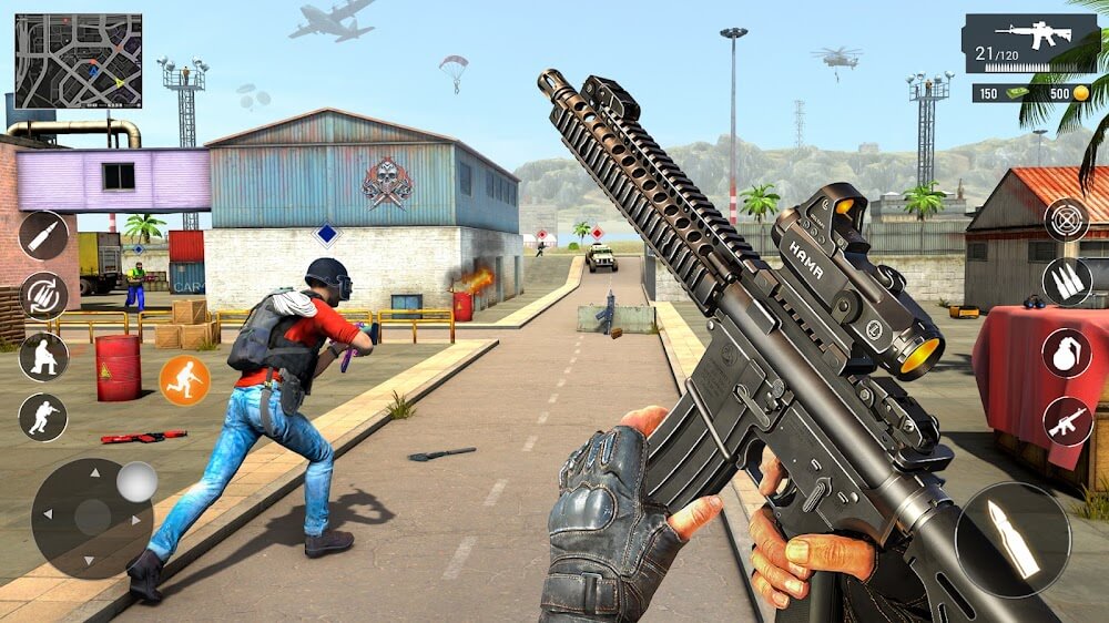 FPS Encounter Shooting v1.21.3 MOD APK (Dumb Enemy)