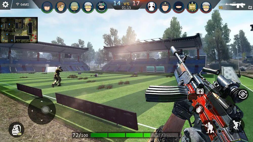 FPS Offline Strike v3.9.39 MOD APK (Unlimited Money/Unlocked All Weapons)