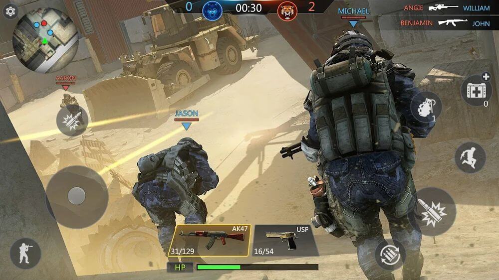 FPS Online Strike v1.3.61 MOD APK (High Money Reward)