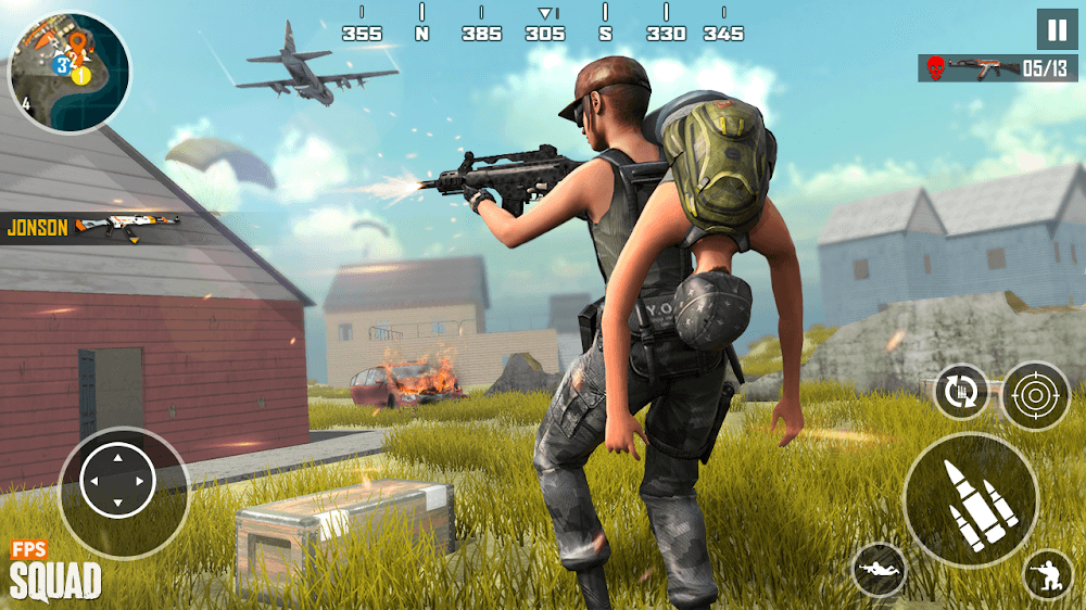 FPS Squad v7.0 MOD APK (God Mode, Dumb Enemy)