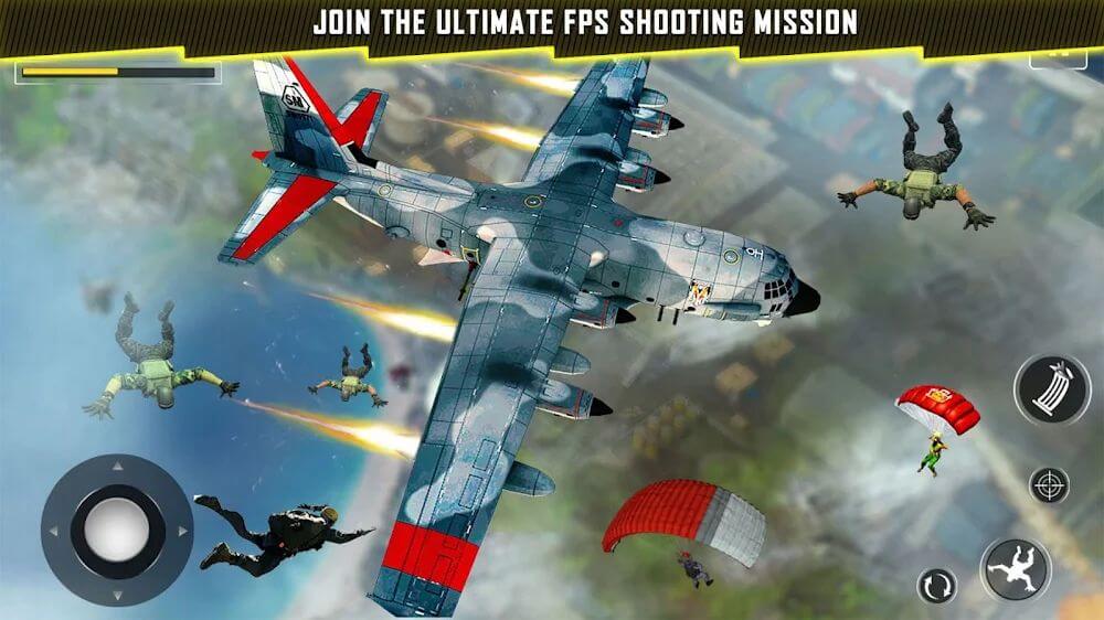 FPS Task Force v7.3 MOD APK (God Mode, Dumb Enemy)