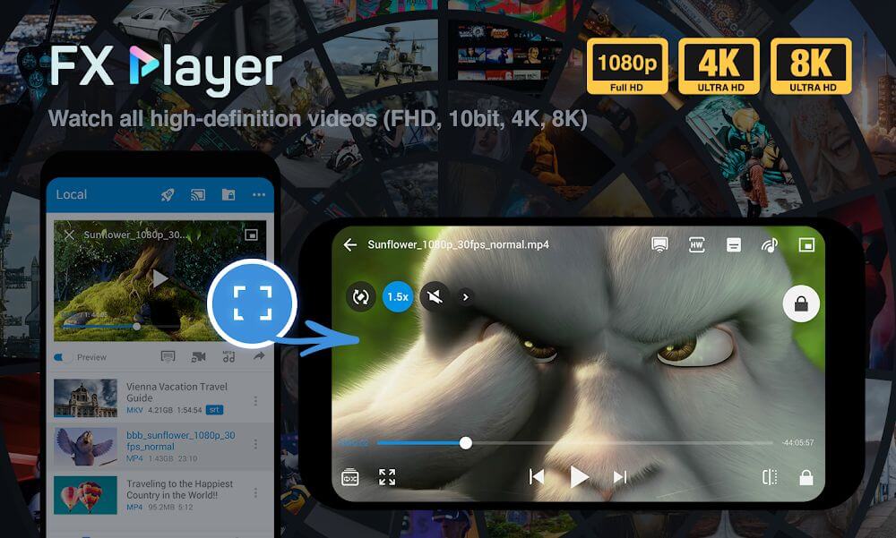 FX Player v3.8.0 MOD APK (Premium Unlocked)