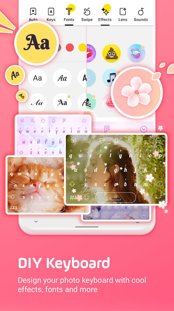 Facemoji Emoji Keyboard v3.4.1.1 MOD APK (VIP Unlocked)