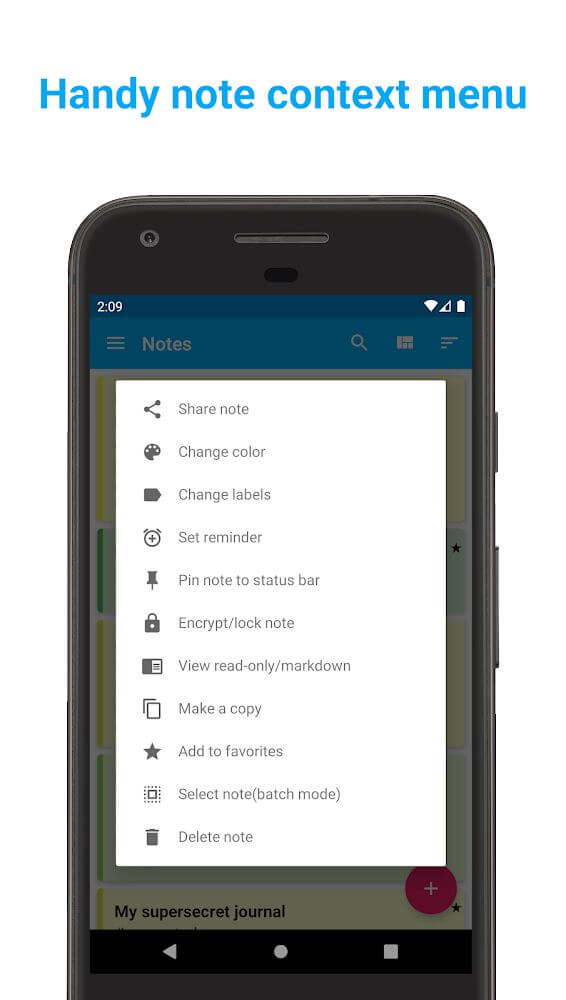 FairNote v4.6.9 MOD APK (Pro Unlocked)