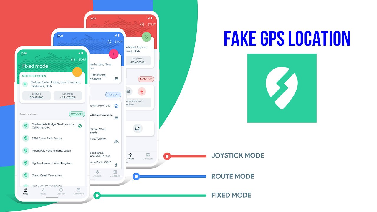 Fake GPS Location MOD APK 4.1.25 (Premium Unlocked)