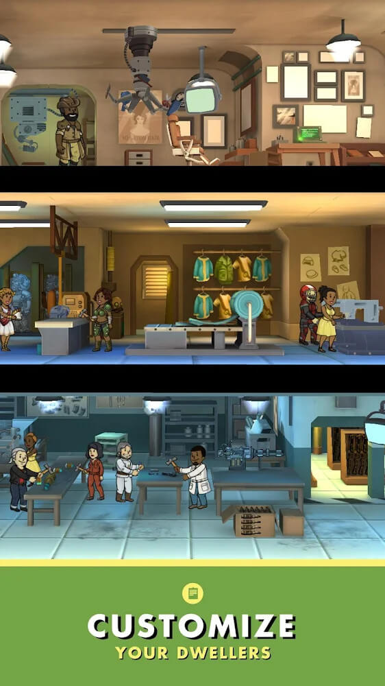 Fallout Shelter v1.18.0 MOD APK (Unlimited Resources)