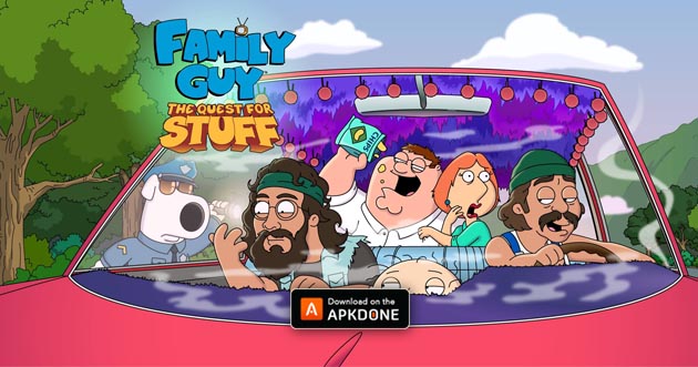 Family Guy The Quest for Stuff MOD APK 3.5.2 (Free Shopping)