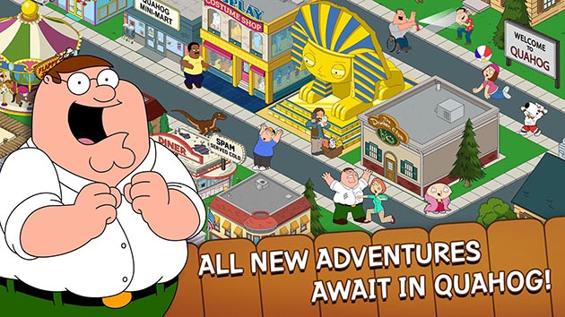 Family Guy The Quest for Stuff MOD APK 3.5.2 (Free Shopping)