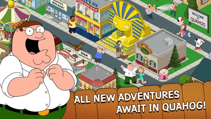 Family Guy The Quest for Stuff MOD APK v4.8.1