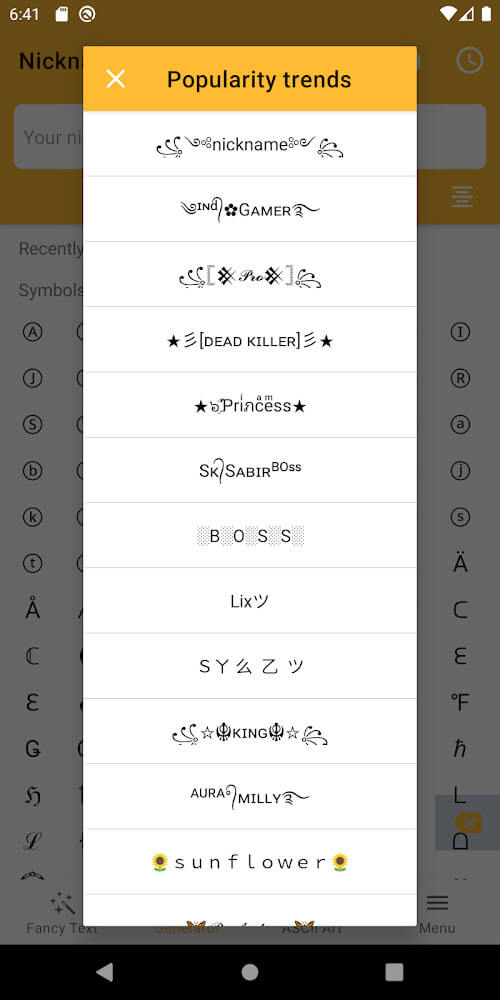 Fancy Text Symbols v2.8.7 APK + MOD (Premium Unlocked)