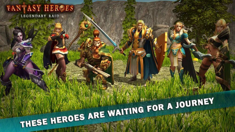 Fantasy Heroes v0.45 MOD APK (Mega Mod, Unlimited Money)