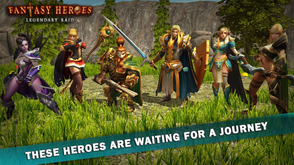 Fantasy Heroes v0.45 MOD APK (Unlimited Gold, God Mode)