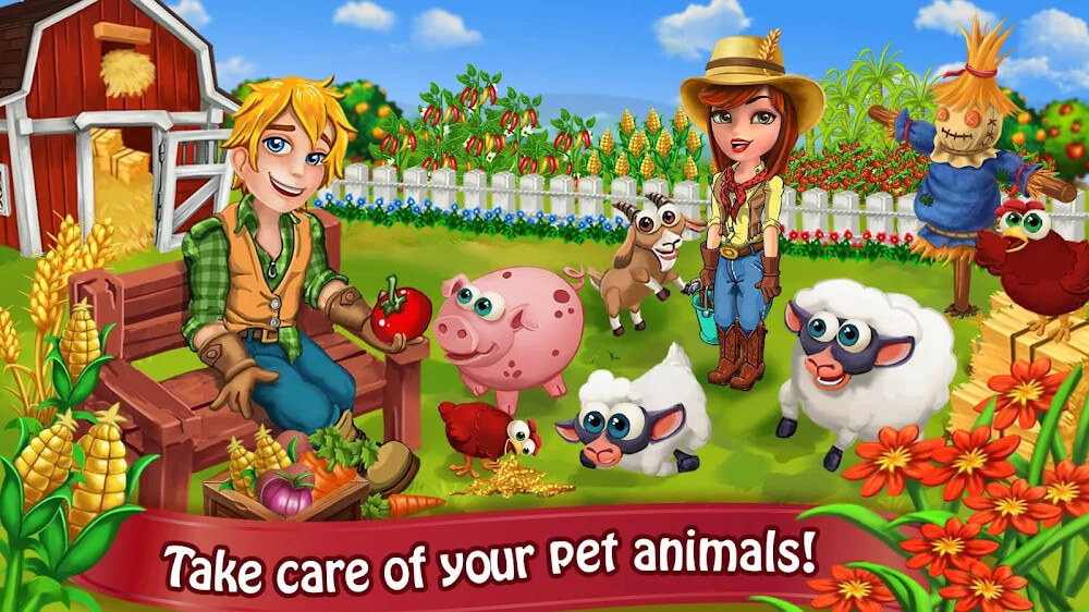 Farm Day Village v1.2.80 MOD APK (Free Purchase)