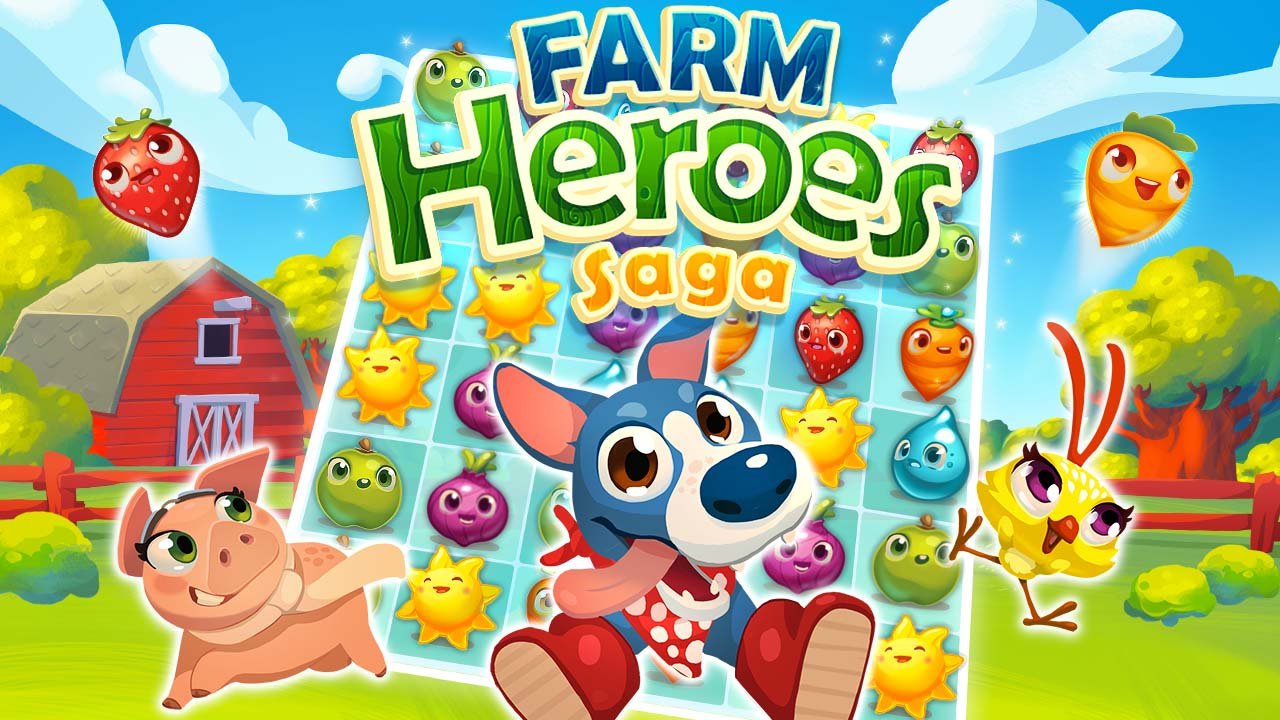 Farm Heroes Saga MOD APK 5.93.4 (Unlimited Lives & More)