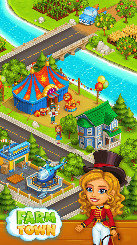 Farm Town v4.25 MOD APK (Unlimited Money, Gems)