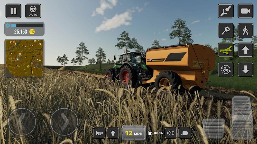 Farmer Simulator Tractor 2022 v1.2 MOD APK (Free Shopping)