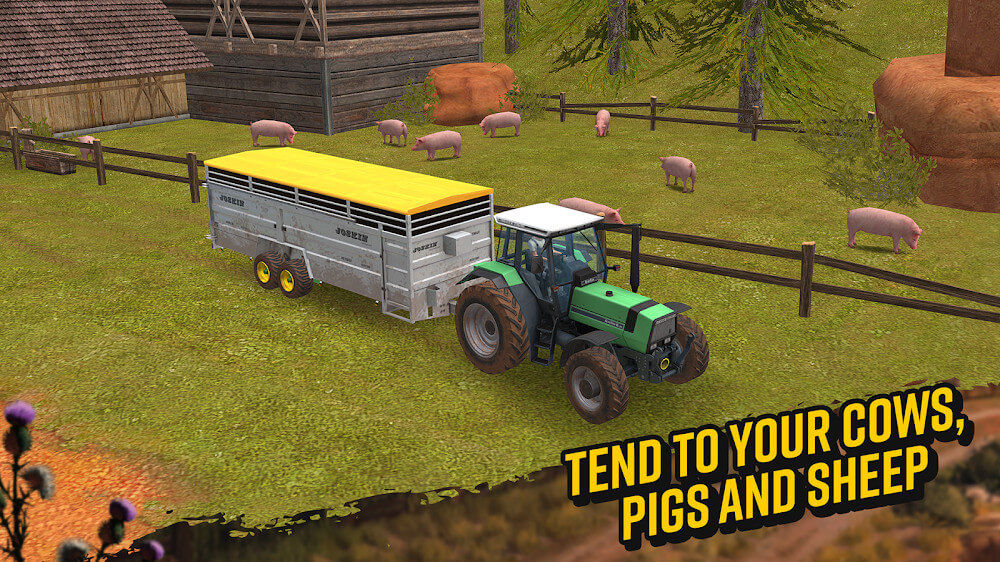 Farming Simulator 18 v1.5.0.0 APK + OBB (MOD, Unlimited Money)