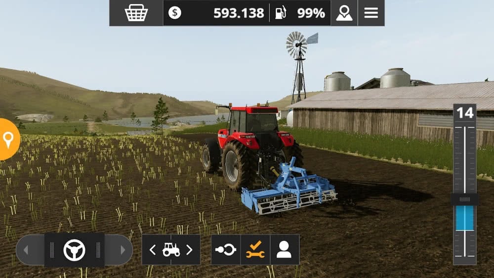 Farming Simulator 20 v0.0.0.77 APK + OBB (MOD, Free Shopping)