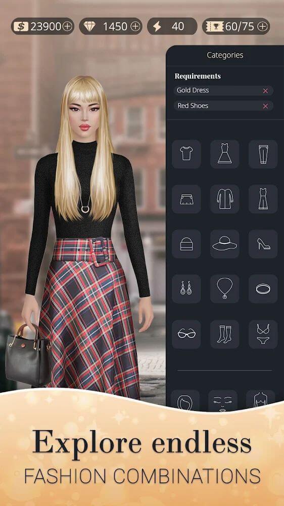 Fashion Nation v0.16.7 MOD APK (Unlimited Money, Tickets)