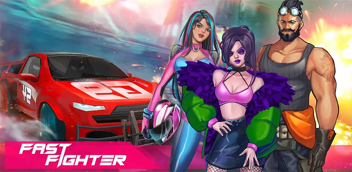 Fast Fighter: Racing to Revenge Mod Apk 1.1.4 (Money) Android