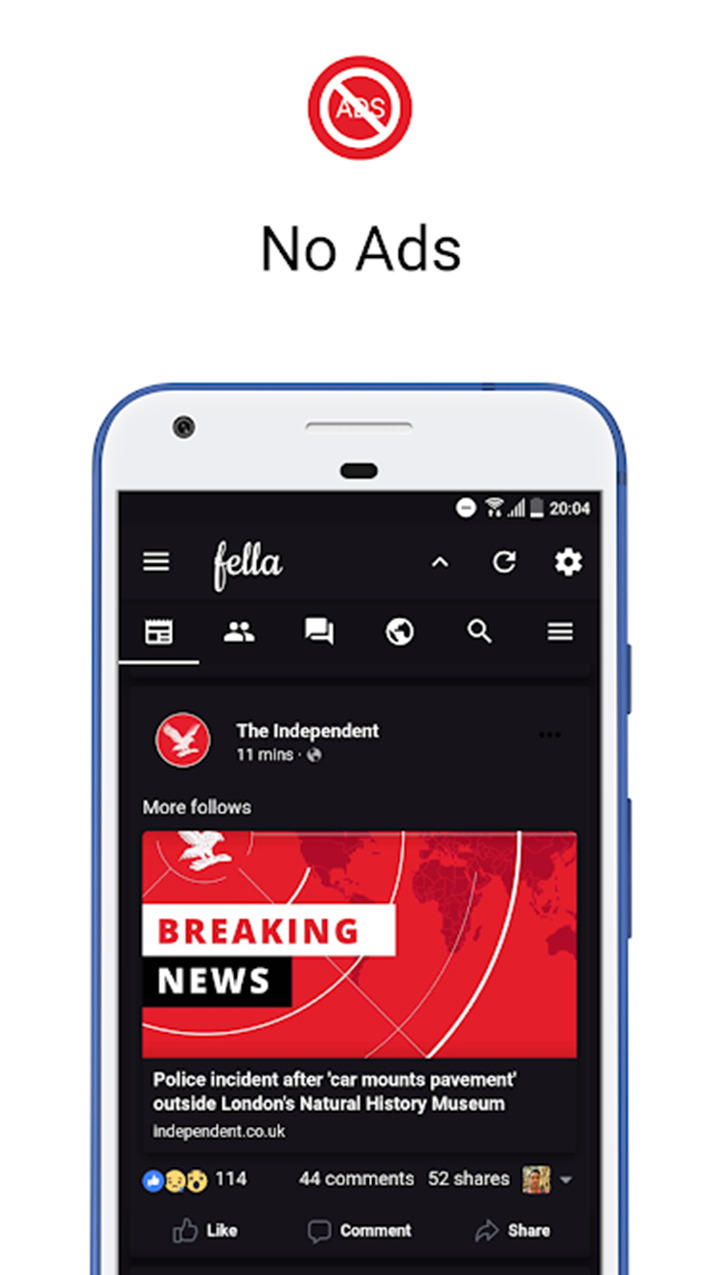 Fella for Facebook MOD APK 2.3.0 (Paid for free)