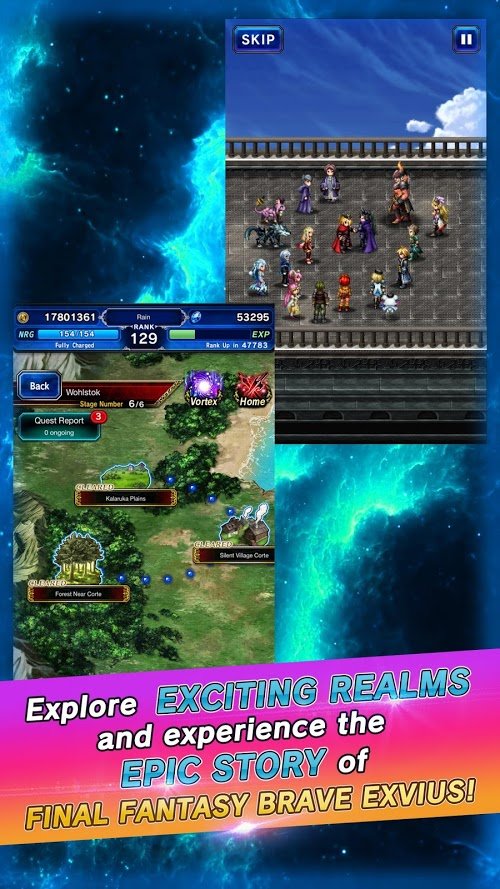 Final Fantasy Brave Exvius v6.9.1 MOD APK (Menu Features)