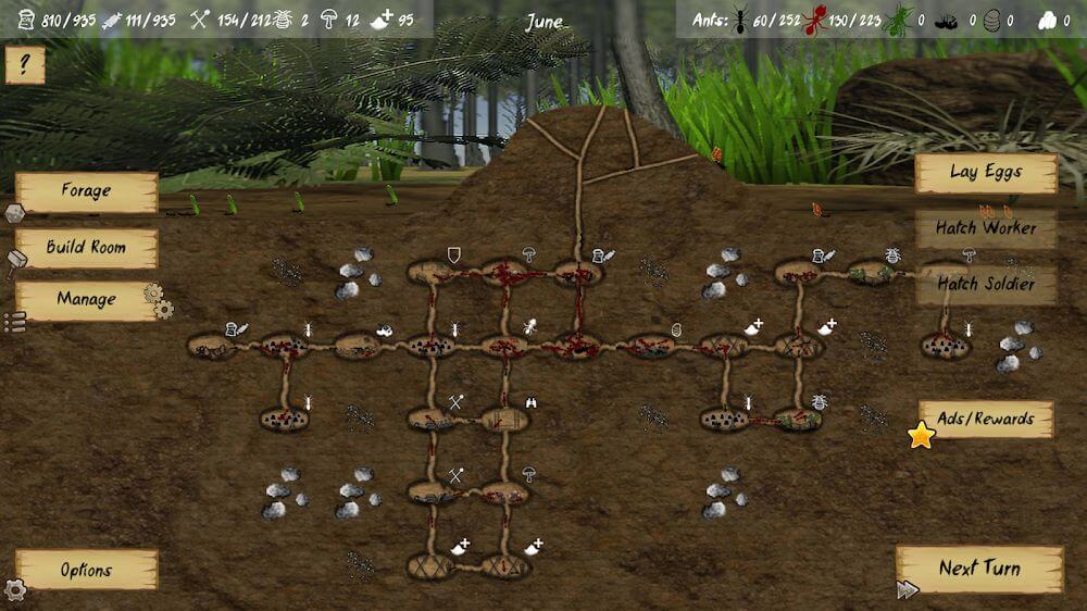 Finally Ants v2.52f1 MOD APK (Unlimited Material, Carbohydrate)