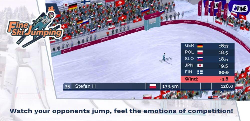 Fine Ski Jumping v0.826 MOD APK (Unlimited Money)