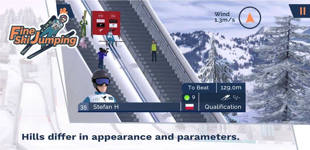 Fine Ski Jumping v0.826 MOD APK (Unlimited Money)