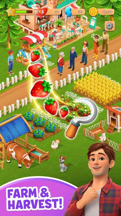 Fiona's Farm v4.7.3 MOD APK (Unlimited Resources, Energy)