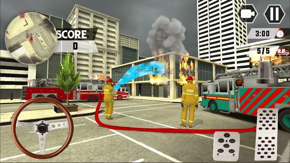 Fire Truck Simulator v3.9 MOD APK (Unlimited Money)