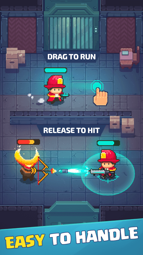 Firefighter: pixel shooter v0.0.13 MOD APK (Unlimited Money)