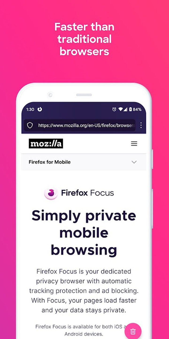 Firefox Focus MOD APK 109.1.1 (Ad-Free)
