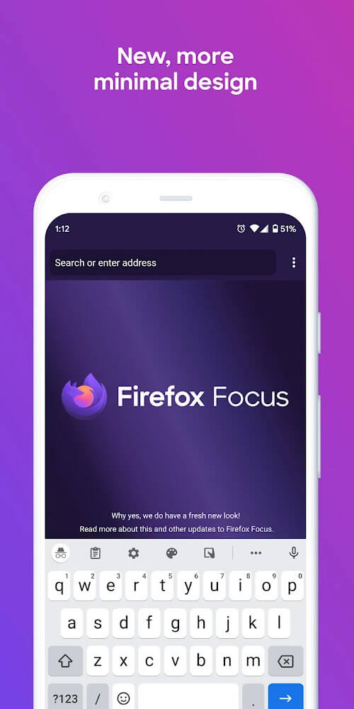 Firefox Focus v125.0b9 APK + MOD (Many Feature)