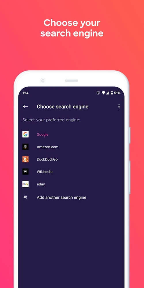 Firefox Focus v125.0b9 APK + MOD (Many Feature)