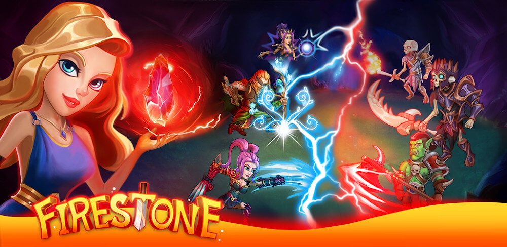 Firestone Idle RPG: Hero Wars v1.17 MOD APK (Instant Energy/God Mode)