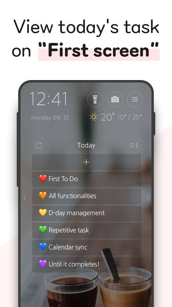 Firstscreen To do v2.5.8 APK + MOD (Premium Unlocked)