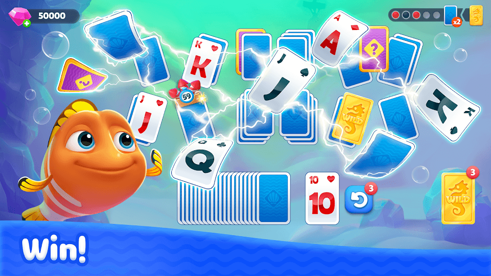 Fishdom Solitaire v3.0.0.0 MOD APK (Unlimited Money)