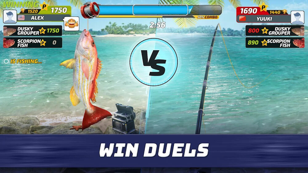 Fishing Clash v1.0.310 MOD APK (Big Combo)