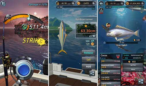 Fishing Hook 2.4.4 Apk + Mod (Unlimited Money) for Android