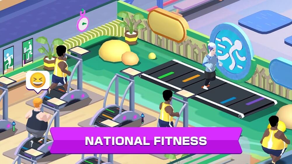 Fitness Club Tycoon v1.6.9 MOD APK (Free Shopping)