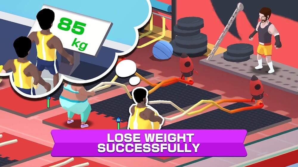 Fitness Club Tycoon v1.6.9 MOD APK (Free Shopping)