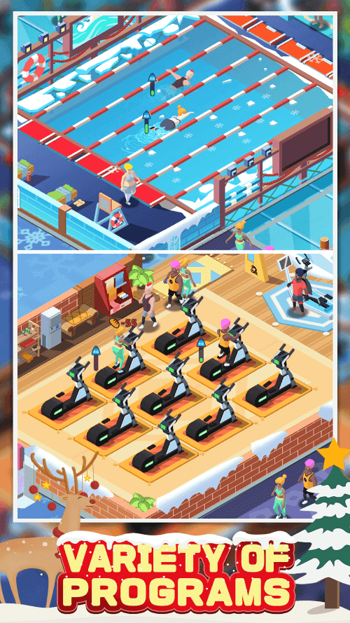 Fitness Club Tycoon v1.7.3 (Unlimited Money/Reward Ads/Free Shopping)